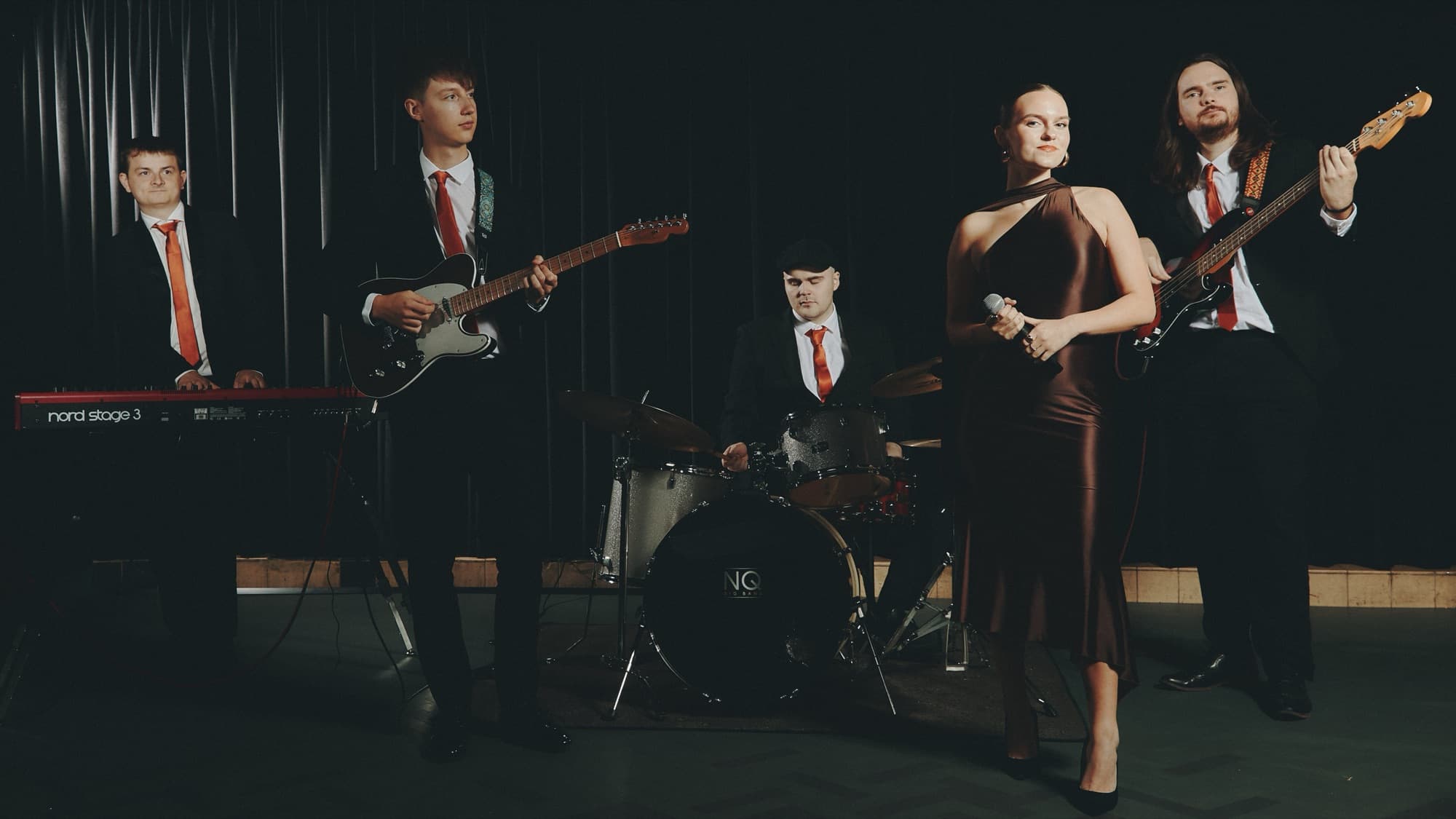 The Not Quite Big Band performing live