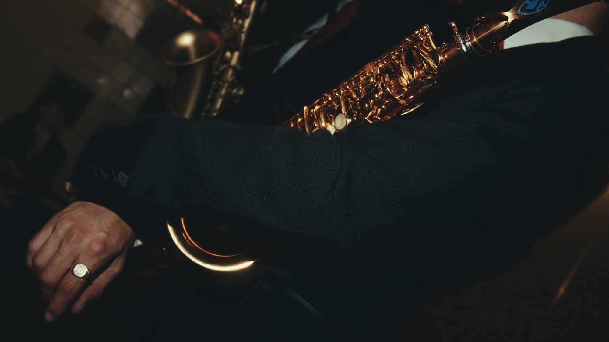 Saxophone detail